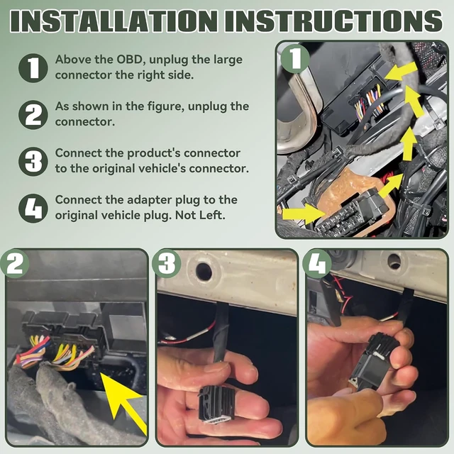 Alt view image 6 of 7 - Auto Start Stop Eliminator for Jeep Wrangler JL JLU Gladiator JT