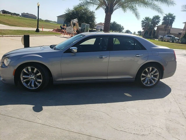 Alt view image 5 of 5 - Chrome Delete Blackout Vinyl Overlay for 2011-2021 Chrysler 300 Window Trim (Gloss Black)