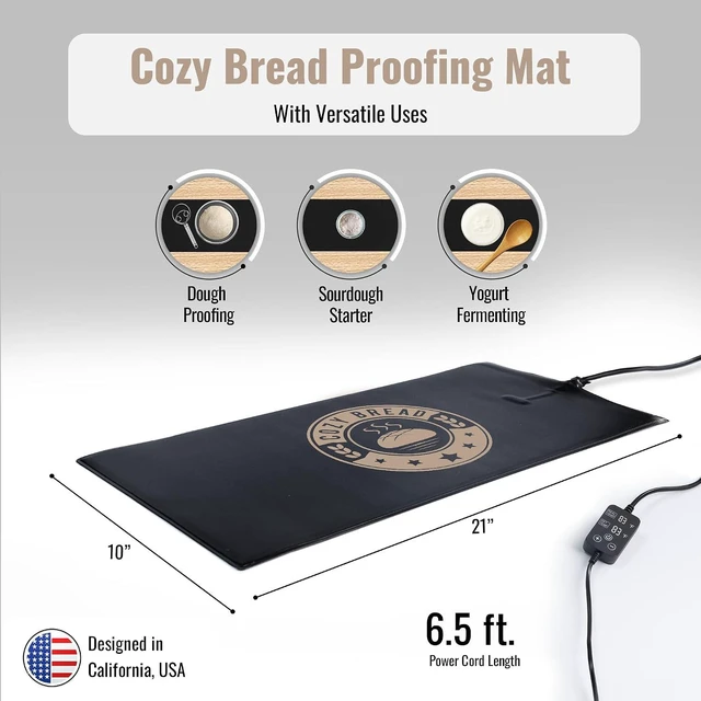 Alt view image 2 of 6 - ® Sourdough Bread Proofing Mat for Home Bakers
