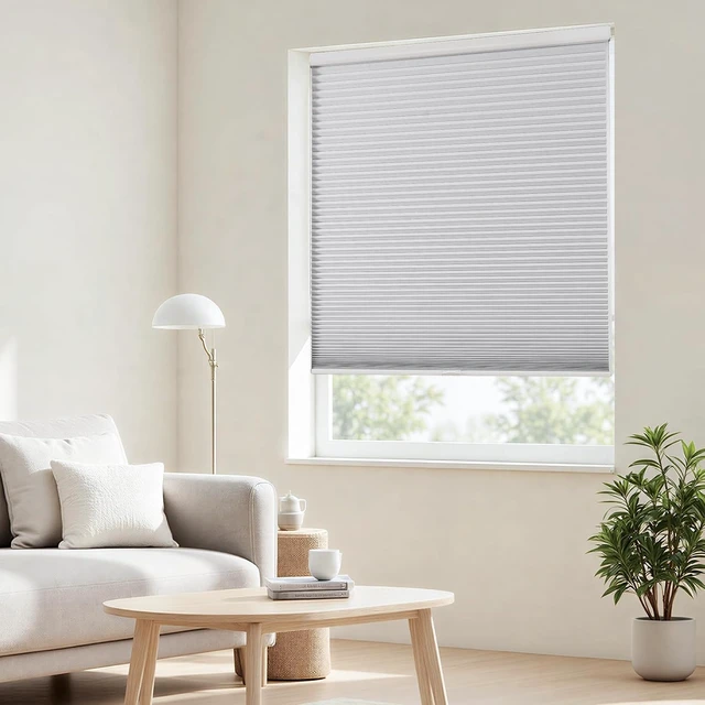 Alt view image 4 of 7 - Cordless Blackout Cellular Shades, 35" W x 64" H, White
