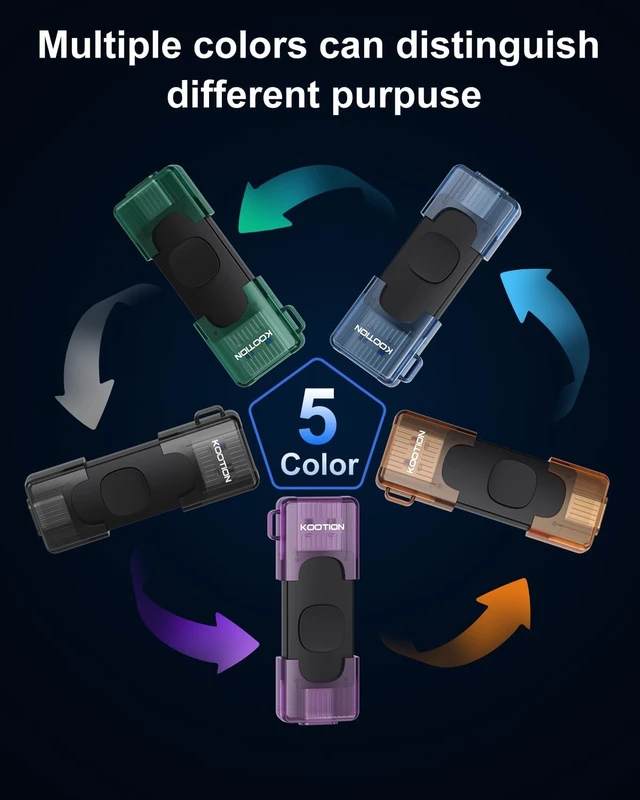 Alt view image 3 of 7 - 64GB USB C Thumb Drive Dual USB 2.0 Flash Drive 5 Pack