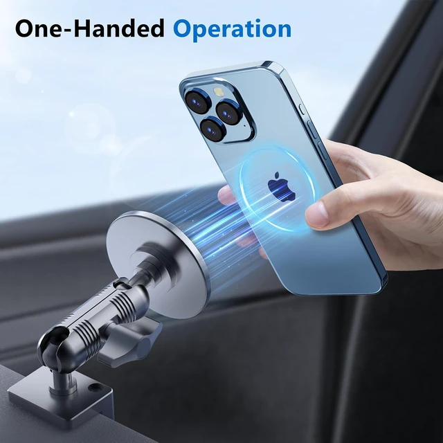 Alt view image 7 of 7 - Metal Ultra Magnetic Phone Mount for Toyota 4Runner 2010-2024