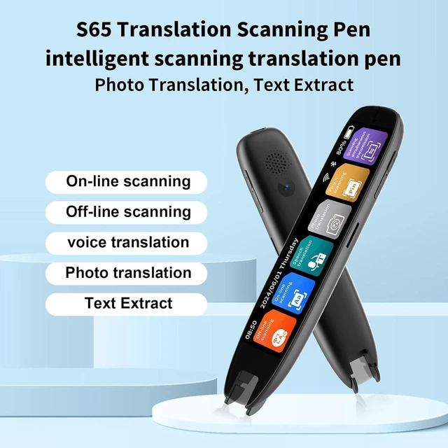 Main image of Translation Pen, 142 Language Translator Device Translator Pen, Text Extract Pen, Pen for Travel Learning and Dyslexia, Reading Pen &Translate Pen