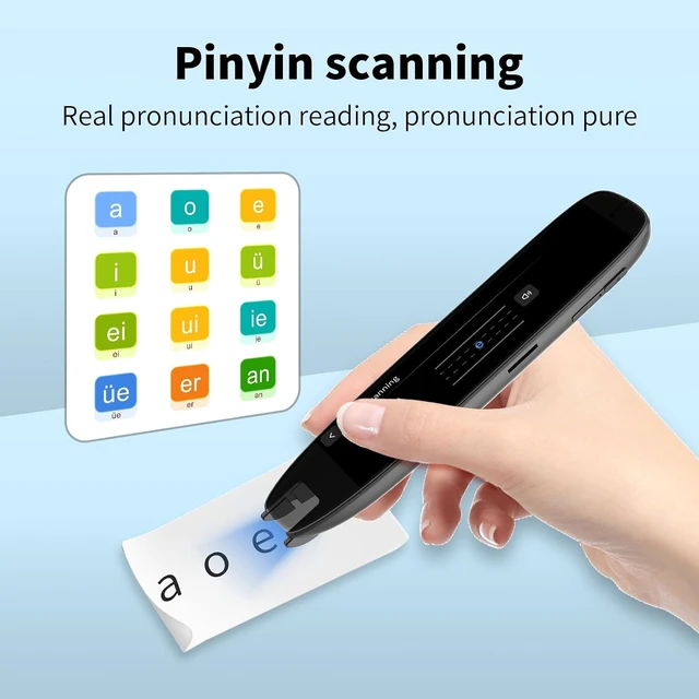 Alt view image 6 of 7 - Translation Pen, 142 Language Translator Device Translator Pen, Text Extract Pen, Pen for Travel Learning and Dyslexia, Reading Pen &Translate Pen