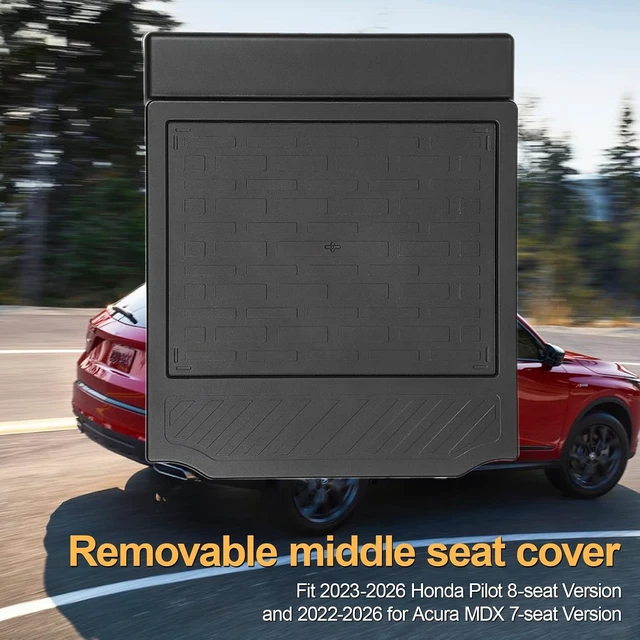 Alt view image 2 of 6 - Removable Middle Seat Floor Cover for 2023-2026 Pilot 22-26 MDX Accessories