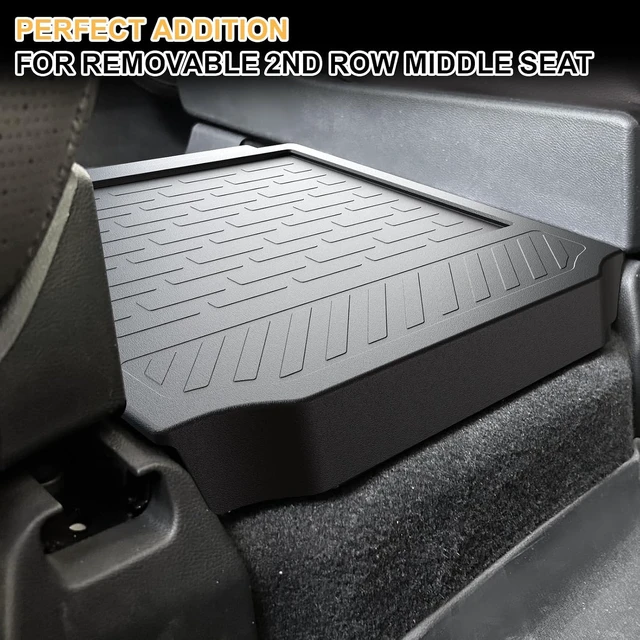 Alt view image 5 of 6 - Removable Middle Seat Floor Cover for 2023-2026 Pilot 22-26 MDX Accessories