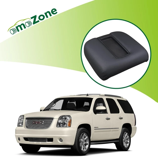 Alt view image 2 of 7 - Floor Center Console Armrest Lid Assembly Black Compatible with 2007-2014 Chevrolet Chevy Avalanche Silverado Suburban Tahoe GMC Sierra Yukon XL Replaces 15217111