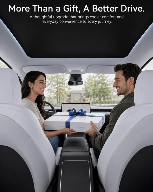 Alt view image 7 of 7 - 2026 Tesla Model 3 Sunshade Roof, Tesla Model 3 Highland Accessories