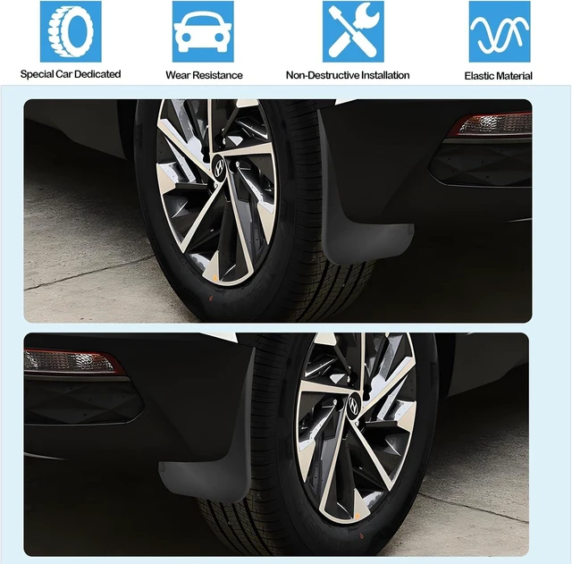 Alt view image 2 of 7 - 2022-2025 2026 Tucson Mud Flaps Splash Guards for 2026 Hyundai Tucson Accessories No Drilling Mudflaps Wheel Liner Fenders Compatible with 2022-2026 Hyundai Tucson & Tucson Hybrid (NOT FIT N Line)