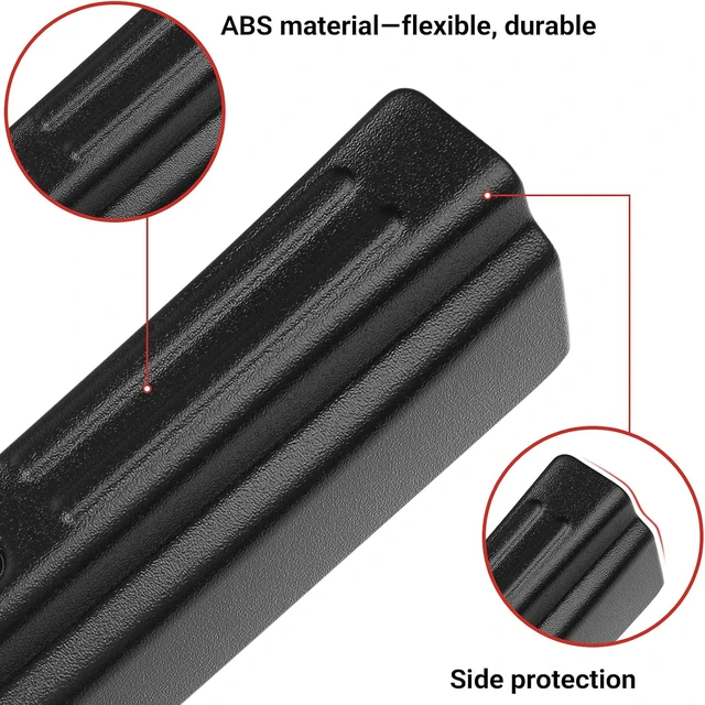 Alt view image 4 of 7 - 4PCS Door Sill Protector for 2021-2026 Ford F150 Accessories