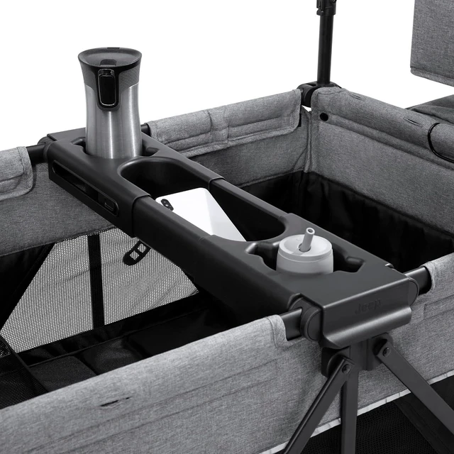 Alt view image 4 of 6 - Jeep Plastic Child Center Console Snack Tray by - for Jeep Wagon Models: 60001A/60003A/60010/60008/60008A/60014