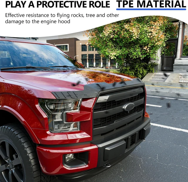 Alt view image 5 of 6 - Hood Deflector Compatible with 2015-2020 Ford F150