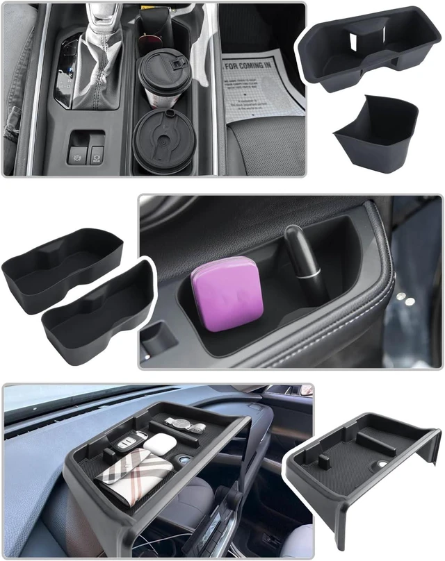 Alt view image 6 of 6 - 5Pcs for 2024-2026 Toyota Grand Highlander Center Console Organizer