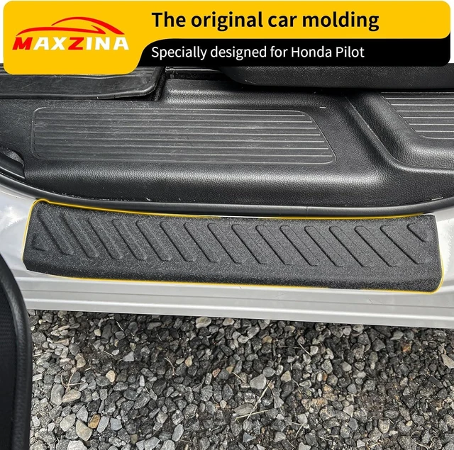 Alt view image 3 of 6 - Door Sill Protector for 2023-2025 2026 Honda Pilot & Ridgeline