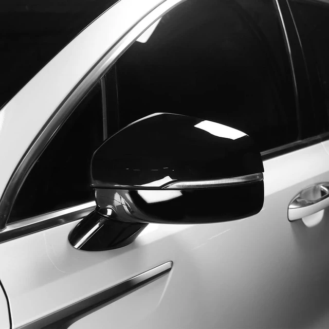 Alt view image 3 of 7 - Exterior Mirror Covers, Side Rear View Mirror Covers Trim Compatible with Kia Sorento 2021-2026 Exterior Accessories (Black)