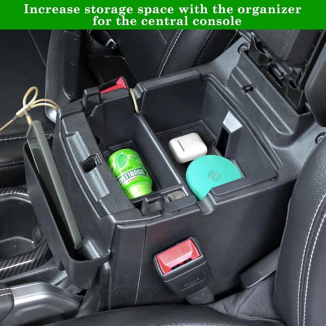 Alt view image 4 of 7 - Center Console Organizer for Jeep Wrangler & Gladiator 2024-2026