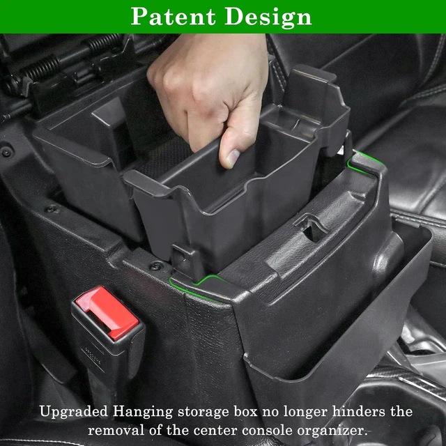 Alt view image 7 of 7 - Center Console Organizer for Jeep Wrangler & Gladiator 2024-2026