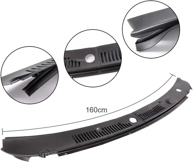Alt view image 4 of 7 - 2PCS Windshield Wiper Cowl Fit Ford Mustang 1999-2004