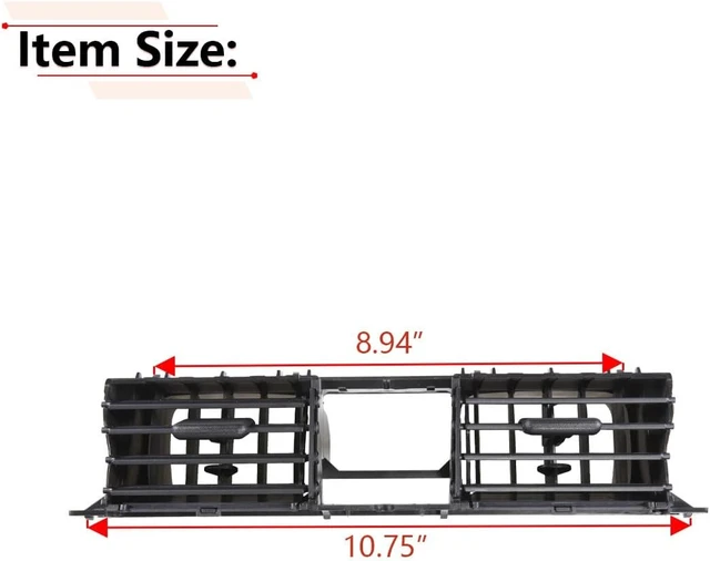 Alt view image 3 of 7 - Air Vent Compatible with Toyota Yaris Soluna Vios