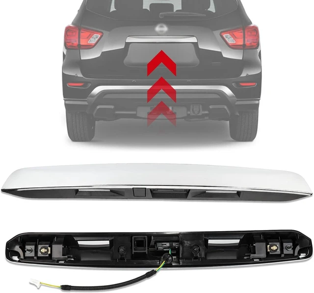 Main image of 90810-9PG0A Chrome Tailgate Liftgate Handle for 13-19 Nissan Pathfinder