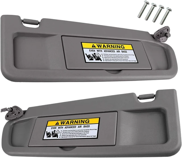 Main image of Sun Visors Atlas Gray Compatible with Honda Civic 2006-2011 Pair