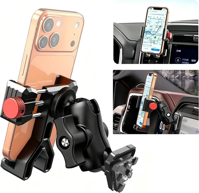 Main image of Aluminum Vent Phone Mount Compatible with Ford F150 (2021-2026)