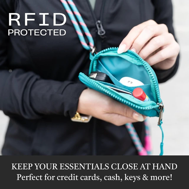 Alt view image 6 of 7 - Active Phone Lanyard Crossbody Rope Strap with Wallet, Teal