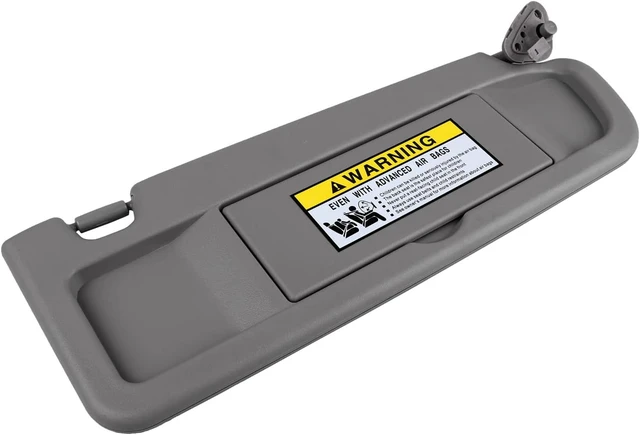 Alt view image 5 of 7 - Sun Visors Atlas Gray Compatible with Honda Civic 2006-2011 Pair