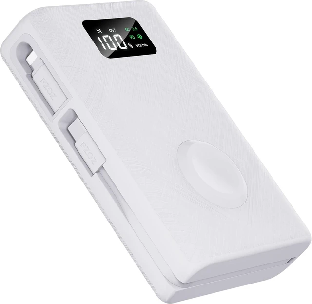 Main image of 20000mAh Portable Charger with Watch Charger, 45W PD Power Bank