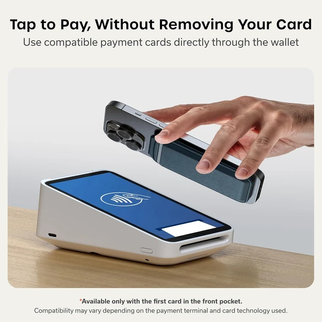 Alt view image 6 of 7 - MagSafe Wallet Stand, Card Holder, NFC Pass-Through
