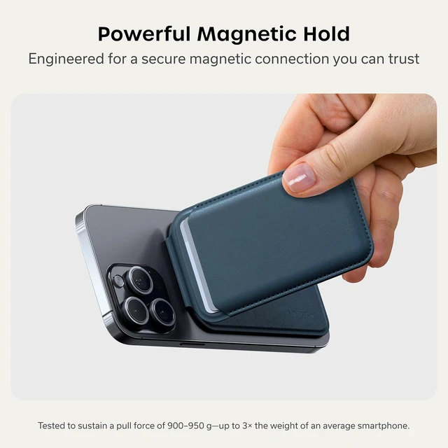 Alt view image 7 of 7 - MagSafe Wallet Stand, Card Holder, NFC Pass-Through