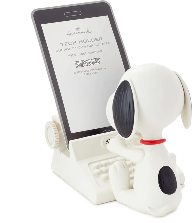 Alt view image 5 of 6 - Peanuts Snoopy Cell Phone Holder (Typewriter) Office Supplies