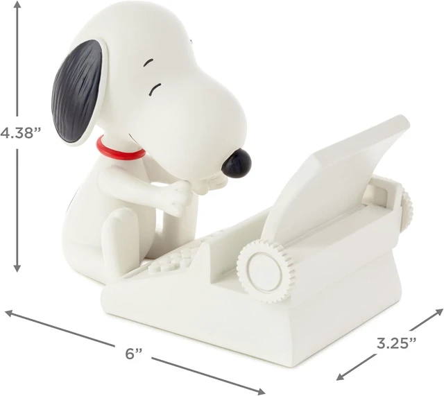 Alt view image 3 of 6 - Peanuts Snoopy Cell Phone Holder (Typewriter) Office Supplies