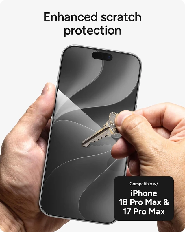 Alt view image 4 of 7 - Glass Elite Screen Protector for iPhone 18 Pro Max