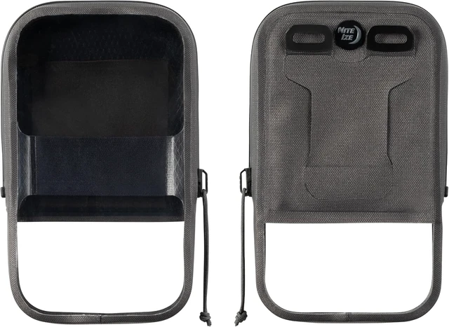 Alt view image 2 of 7 - Runoff Waterproof Phone Case with TRU Zip Technology - IP67 Waterproof Phone Case & Lanyard - Poolside & Beach Accessories for Cell Phone - Charcoal