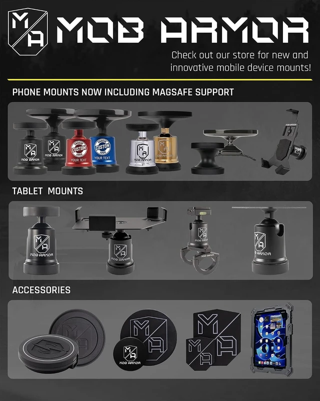 Alt view image 6 of 7 - MobNetic Go Magnetic Car Phone Holder