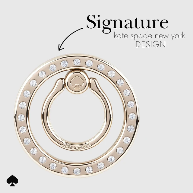 Alt view image 2 of 7 - Magnetic Phone Ring Grip with Stand - Set in Stone