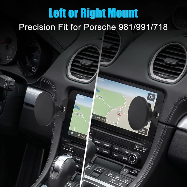 Alt view image 3 of 7 - Magnetic Phone Mount for Porsche 981 991 718