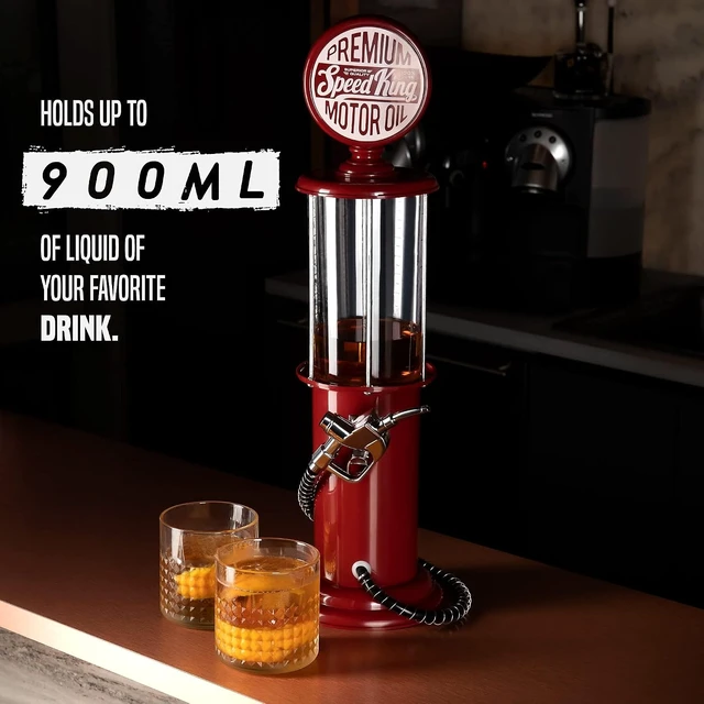 Alt view image 7 of 7 - Pump Liquor Dispenser for Home Bar