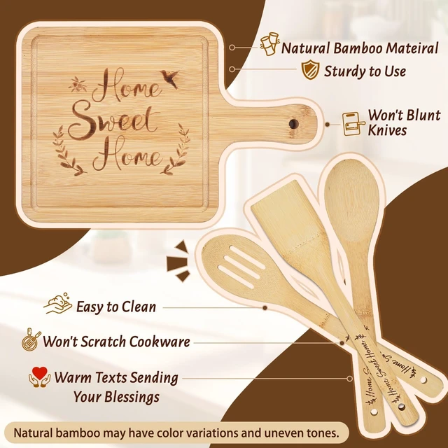 Alt view image 5 of 7 - House Warming Gifts New Home, 14 Pcs New House Gift Basket, Housewarming Present for Homeowners Couples Women, Closing Gifts for Home Buyers