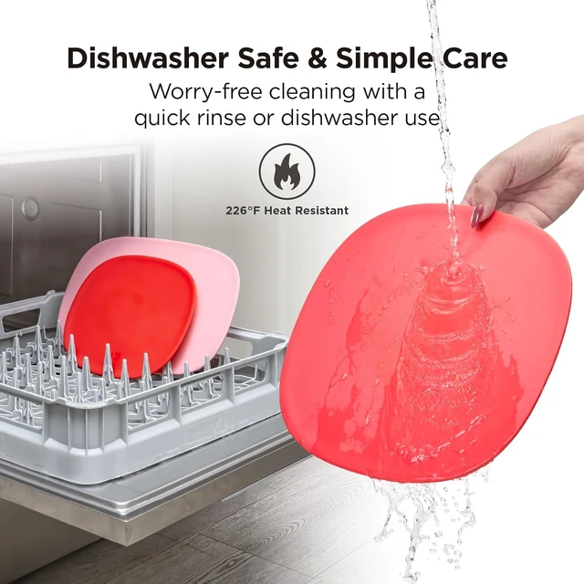 Alt view image 6 of 7 - DuoEssentials TPU Cutting Board Set, 2 Sizes, Red