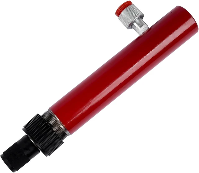 Alt view image 6 of 7 - Porta Power Ram Hydraulic Jack Power Type 5 Stroke Auto Body Frame Repair 4 Ton
