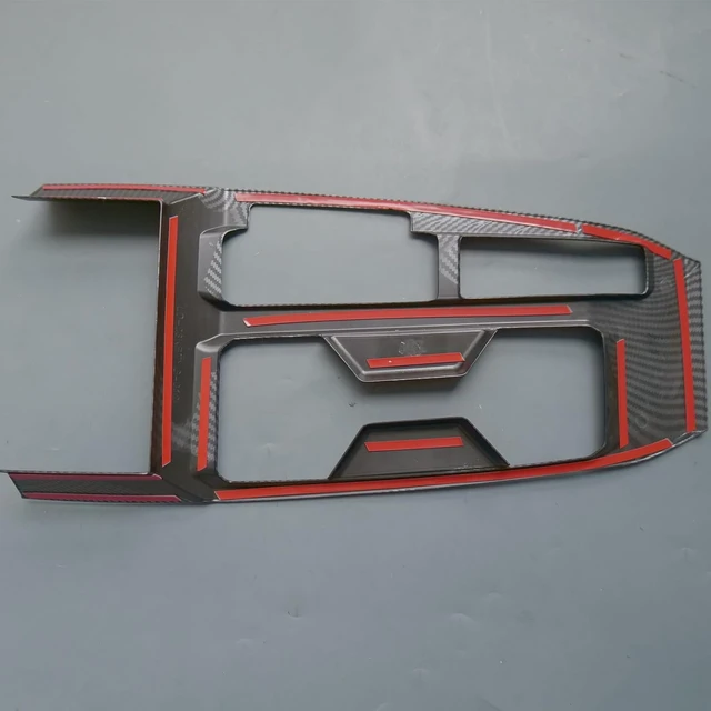 Alt view image 5 of 6 - Carbon Fiber Gear Panel Center Console Cover for Honda Accord 2023-2026