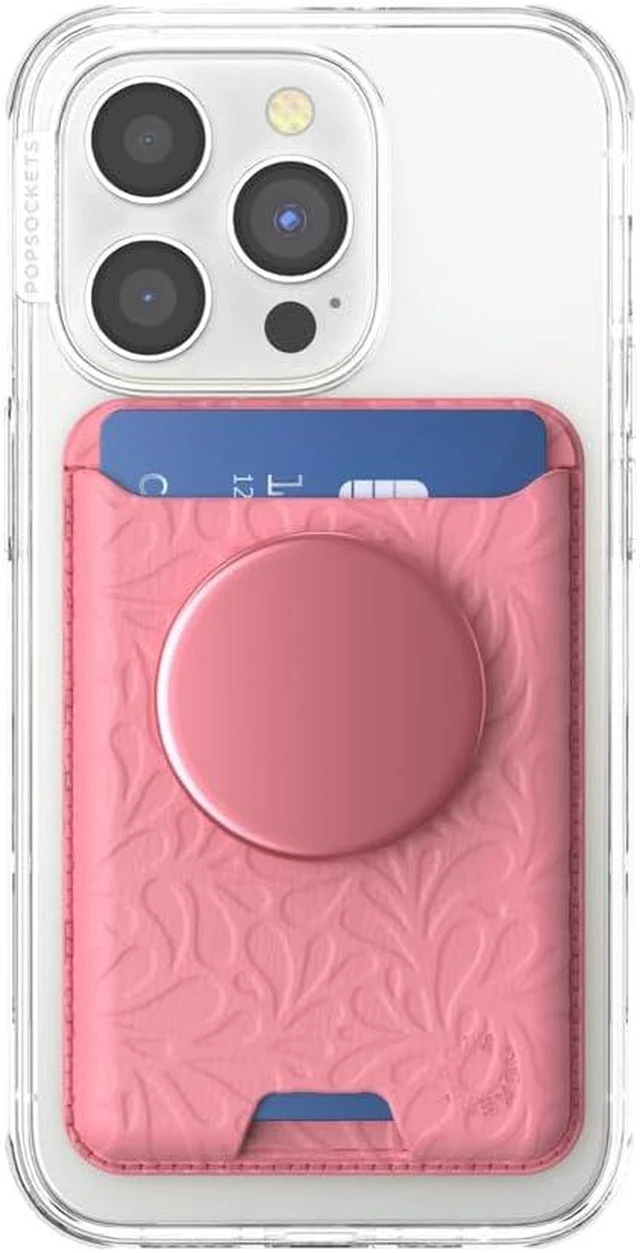 Alt view image 3 of 6 - Phone Wallet for MagSafe with Grip- Putty Tooled