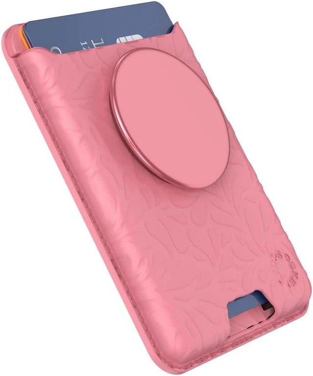 Alt view image 4 of 6 - Phone Wallet for MagSafe with Grip- Putty Tooled