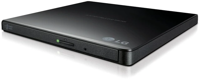 Main image of GP65NB78 8X USB 2.0 Super Multi Ultra Slim Portable DVD Writer Drive +/-RW External Drive with M-DISC Support - Black
