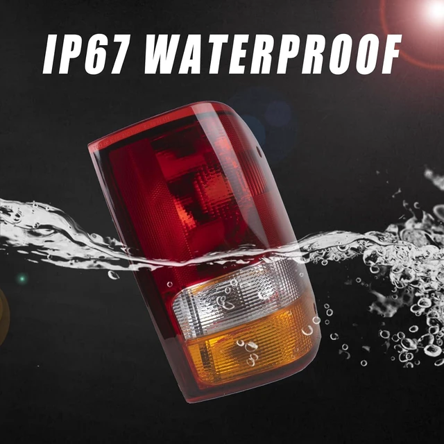 Alt view image 4 of 6 - Tail Light Compatible With 1993 1994 1995 1996 1997 Ford Ranger Driver and Passenger Side Rear Light Brake Lamps