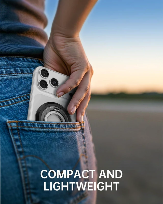 Alt view image 7 of 7 - for MagSafe Phone Grip, Magnetic Phone Ring HolderStand Kickstand