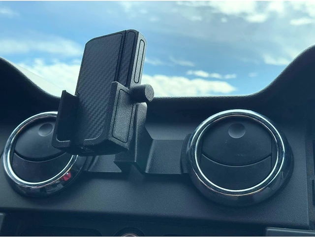Alt view image 6 of 7 - Phone Holder for Ford Mustang 2005-2008 (Cradle Mount)
