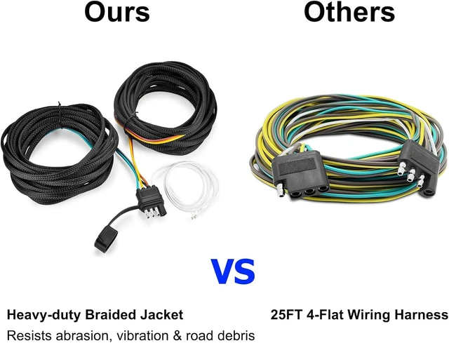 Alt view image 4 of 7 - Boat Trailer Lights Kit Submersible 15-LED Brake IP67